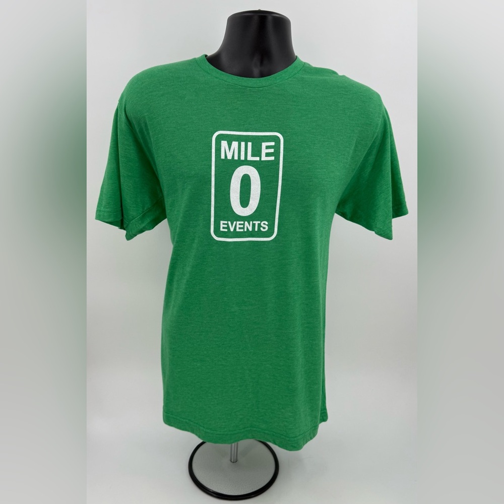 Key‎ West “Mile 0 Events” Conch Crew Green Florida FL T-Shirt Tee Men’s Large L